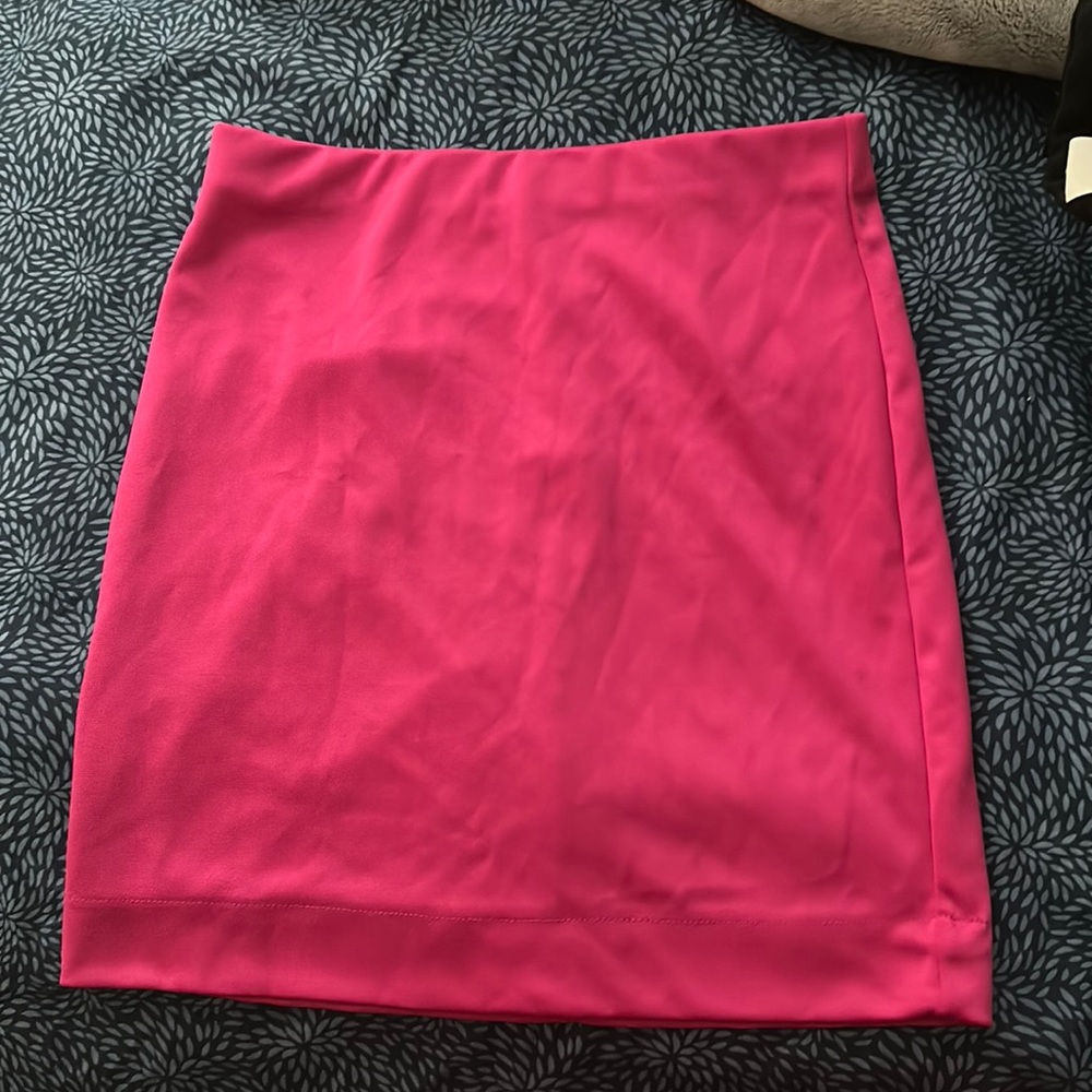 Pink skirt